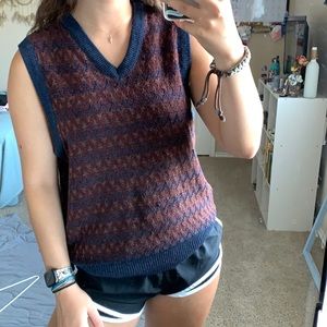 Van Heusen Sweater Vest V Neck